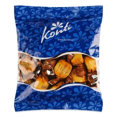 Конфеты Konti Belissimo Сlassico вкус крем-брюле, 190г