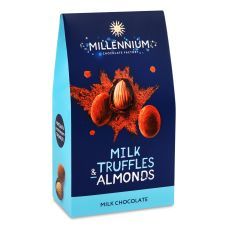 Конфеты Millennium миндаль в молочном трюфеле, 100г