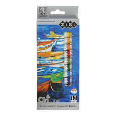 Акриловые краски 12 цветов х 12 мл, ART Line