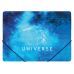 Папка на резинках А4 Optima Universe ассорти (O31664)