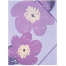 Папка на резинках, А4+, Lavender-3