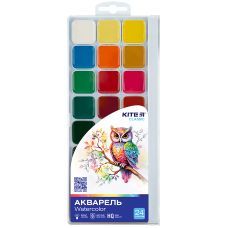 Краски акварельные, 24 цв. Kite Classic