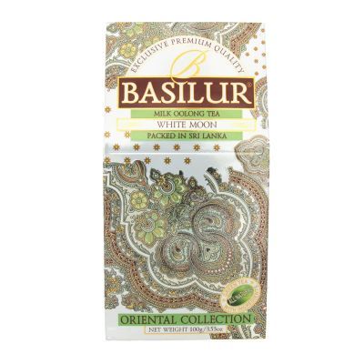 Чай зеленый Basilur Белая луна китайский карт, 100г