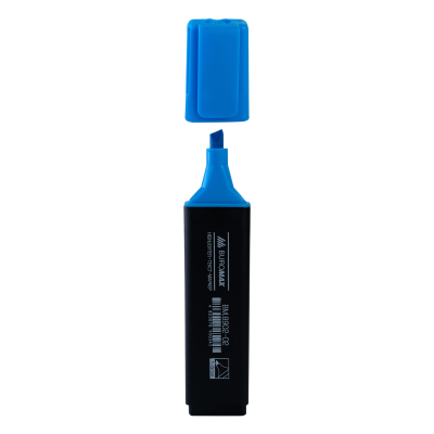 Текст-маркер, голубой, 1-5 мм, водная основа, Buromax