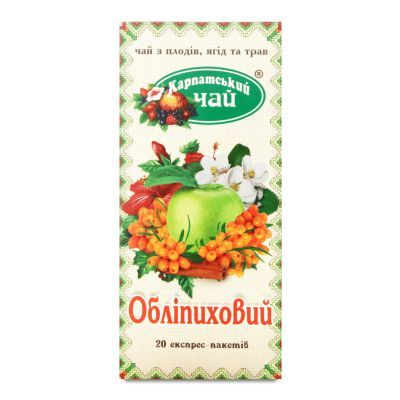 Чай Карпатский чай обліпиховий, 20*2г