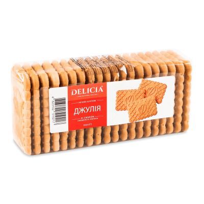 Печенье Delicia Джулия сахарное вкус топленого молока, 310г