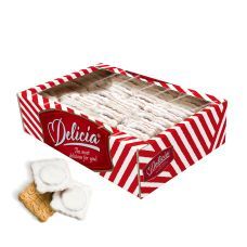 Печенье Delicia Маргаритка со вкусом черной смородины в молочной глазури, 0,35кг