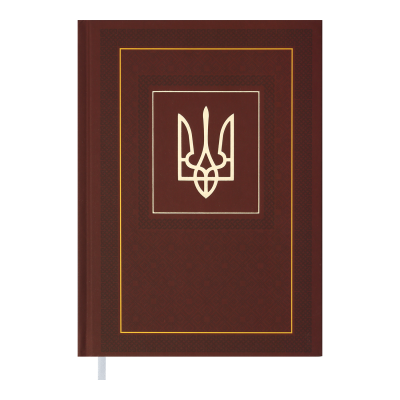 Ежедневник недат. NATION, A5, коричневый