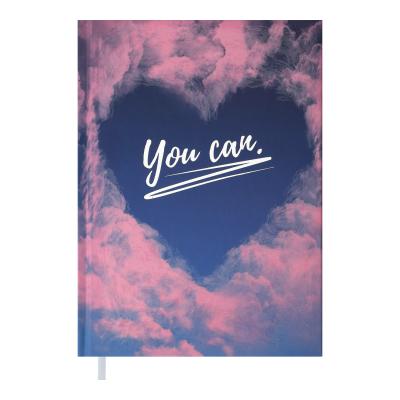 Ежедневник недат. POSH, A5, розовый