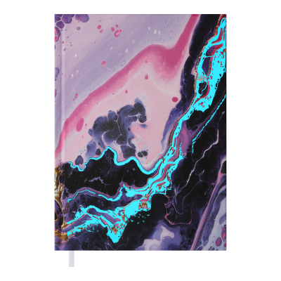 Ежедневник недат. MIRACLE, A5, фиолетовый