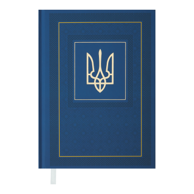 Ежедневник недат. NATION, A5, синий