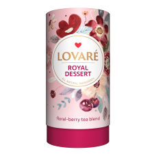 Чай цветочный 80г, лист, "Королевский десерт", LOVARE