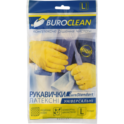 Перчатки хозяйственные Buroclean, размер L