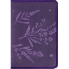 Папка объемная на молнии, А4+, Lavender-1