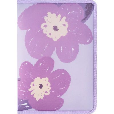 Папка объемная на молнии, А4+, Lavender-3