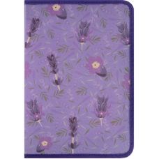Папка объемная на молнии, А4+, Lavender-4