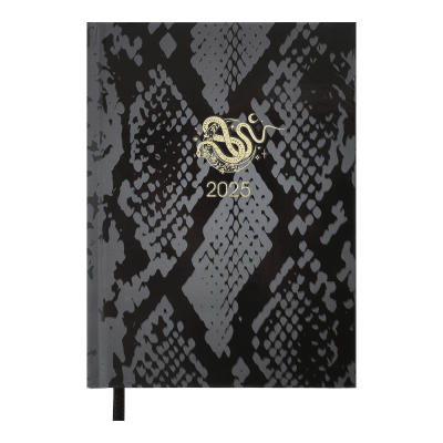 Ежедневник датир. 2024 HEROES, A5, черный