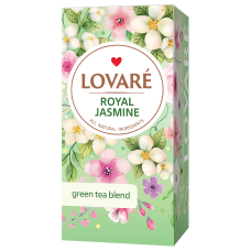 Чай зелёный 1.5г*24, пакет, "Royal Jasmine", LOVARE