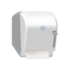Диспенсер для бумажных полотенец SOLARIS полуавтомат, белый