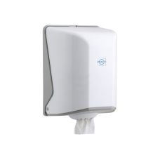 Диспенсер для бумажных полотенец с вытяжкой SOLARIS, белый