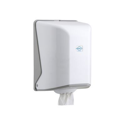 Диспенсер для бумажных полотенец с вытяжкой SOLARIS, белый