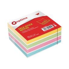 Стикеры Optima, 50х50, 5 цветов, 250 листов