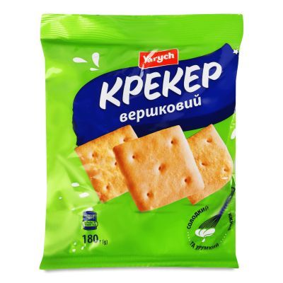 Крекер Yarych Сливочный, 180г