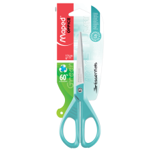 Ножницы офисные ESSENTIALS GREEN 170мм, блистер, голубой Ножницы офисные ESSENTIALS GREEN 170мм, блистер, голубой