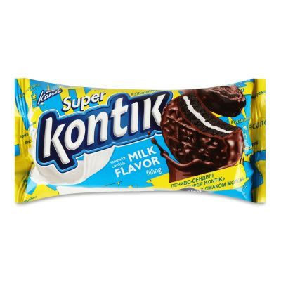 Печенье Konti Super Kontik со вкусом молока, 90г