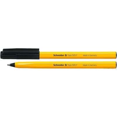 Ручка шариковая SCHNEIDER TOPS 505 F 0.5мм черный (S150501)