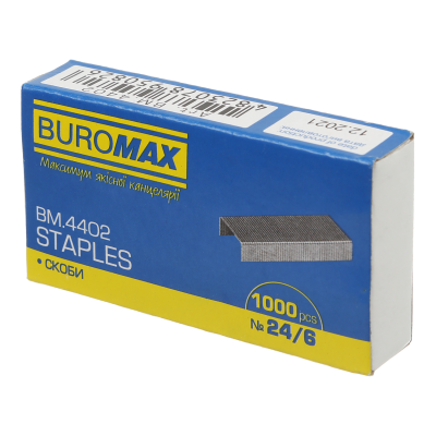 Скобы №24/6 1000 шт. JOBMAX (BM.4402)