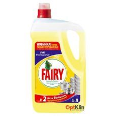 Жидкость для мытья посуды FAIRY 5л, лимон