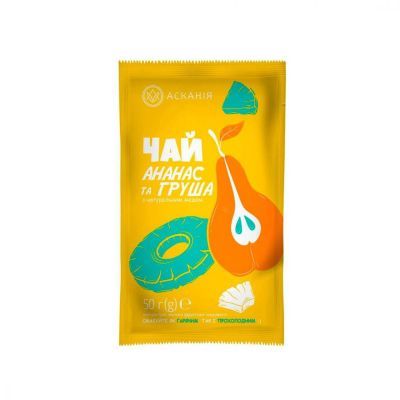 Чай-сашет конц. "Ананас и груша" 50 г