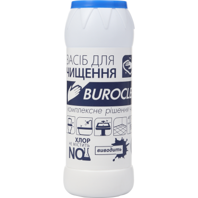 Порошок чистящий Buroclean 500г лимон