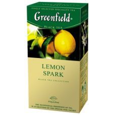 Чай черный Greenfield Lemon Spark, black tea, 100г