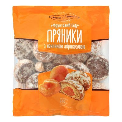 Пряники Киевхлеб Фруктовый сад с начинкой 360г