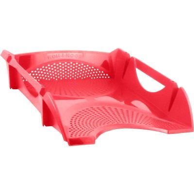 Лоток горизонтальный "Универсал" прозрачный красный, KOH-I-NOOR 