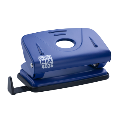 Дырокол металлический, до 10 л., 123х61х38 мм, ассорти (3 цвета)