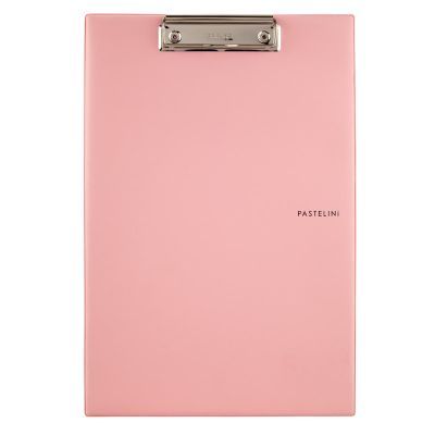 Планшет с металлическим клипом Axent Pastelini 2512-10-А, А4, розовый