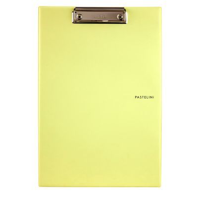 Планшет с металлическим клипом Axent Pastelini 2512-26-А, А4, желтый