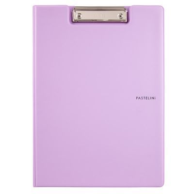 Папка-планшет с металлическим клипом Axent Pastelini 2514-36-A, А4, сиреневый