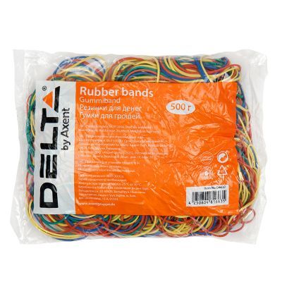 Резинки для денег цветные 500г D4622 (D4622)